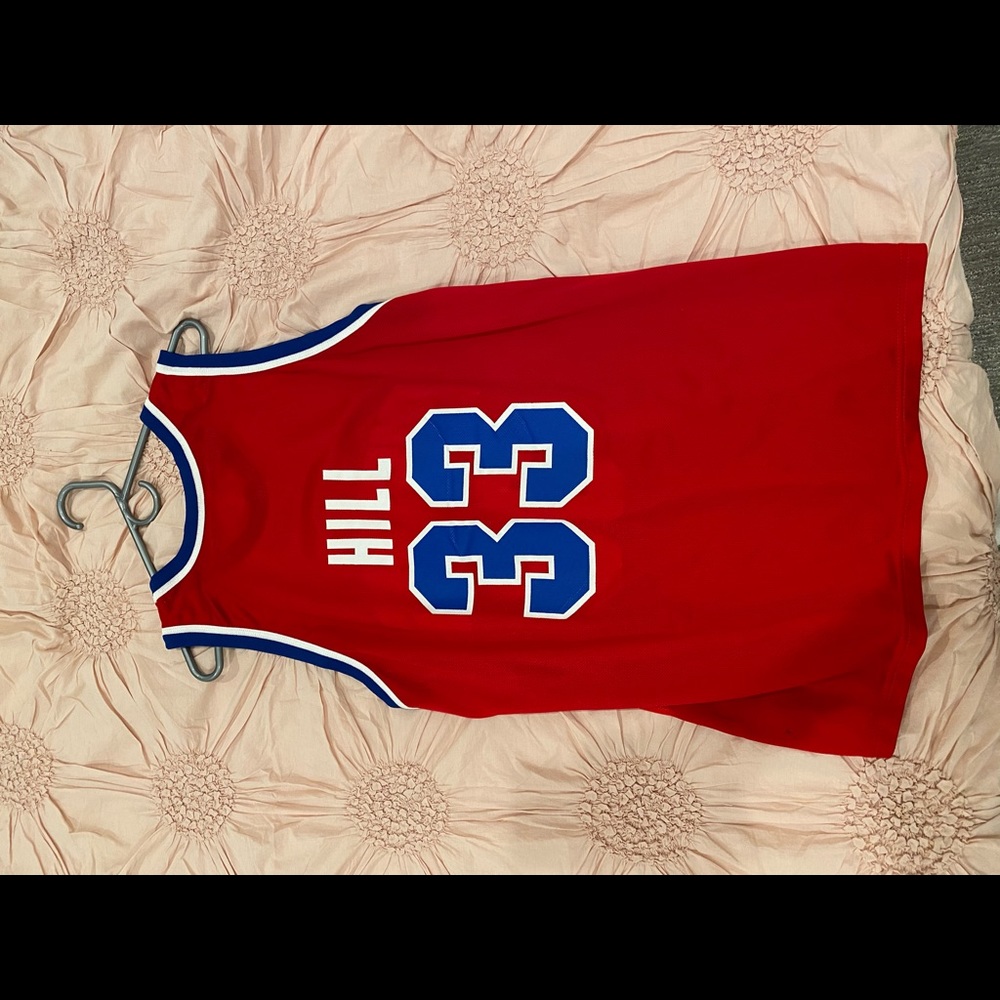 Authentic Grant Hill Detroit Pistons Jersey